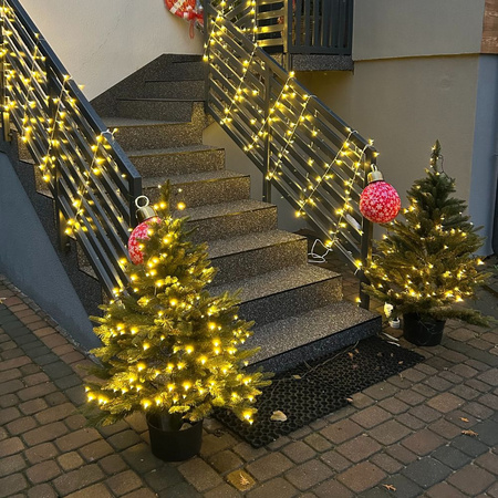 Choinka sztuczna w doniczce Świerk Alpejski 80 cm PVC+PE