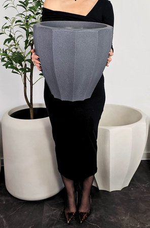 Donica ogrodowa Avia wys. 36x40 cm, antracyt