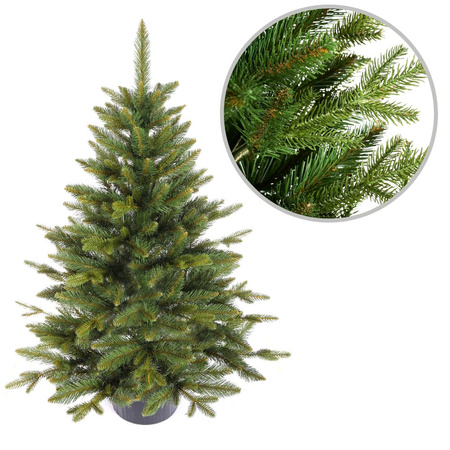 Choinka sztuczna w doniczce Świerk Alpejski 80 cm PVC+PE