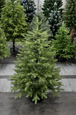 Choinka sztuczna w doniczce Świerk Aspen 80 cm 100% PE