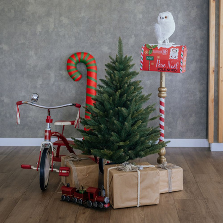 Choinka sztuczna w doniczce Świerk Alpejski 80 cm PVC+PE