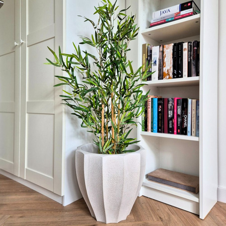 Donica ogrodowa Avia wys. 54x60 cm, kremowa