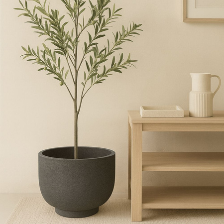 Donica na taras Vivo wys. 26x40 cm, antracyt