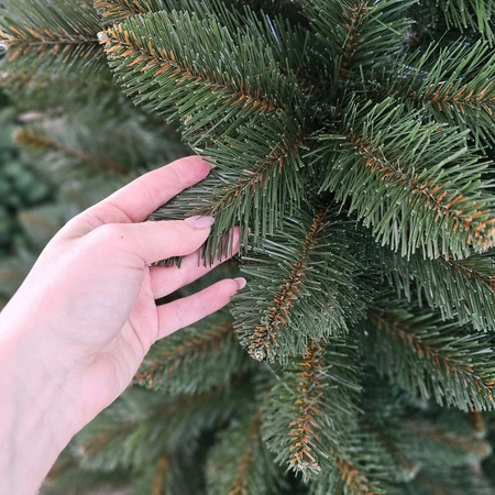 Choinka sztuczna ze stelażem Świerk Alaska 180 cm PVC+PE