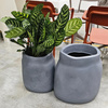 Donica na taras Bolsa wys. 38x40 cm, szara
