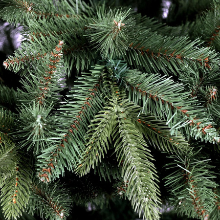 Choinka sztuczna ze stelażem Świerk Alpejski 220 cm PVC+PE