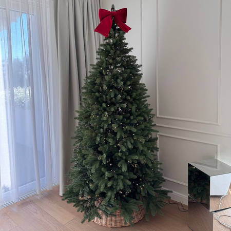 Choinka sztuczna ze stelażem Świerk Norweski 180 cm 100% PE